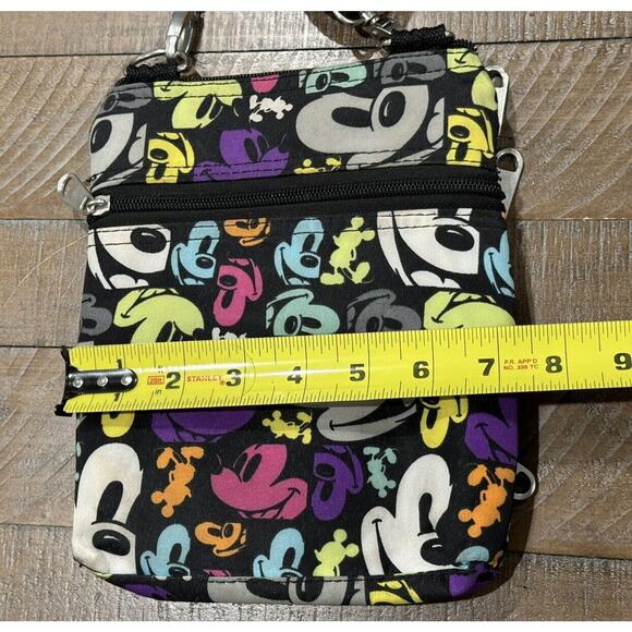 Disney Parks Exclusive Mickey Mouse Faces Pop Art Print Crossbody - Picture 8 of 9